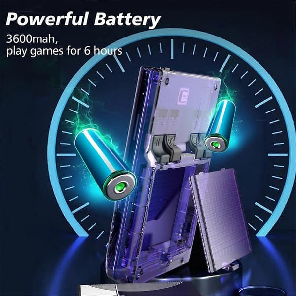 R35Plus Retro Videospilkonsol 128G 20.000+ Spil 3,5 tommer IPS-skærm Håndholdt Spillekonsol Linux System til PSP PS1 A