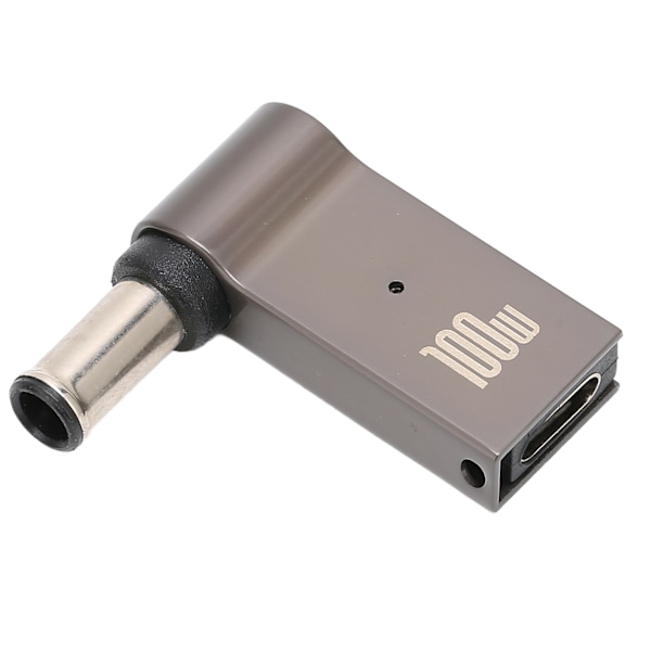 PD till DC Adapter för Lenovo Bärbar 100W 5A Typ C Hona till Hane Laptop Aluminiumlegering PD Laddningsadapter 6.0x1.4mm