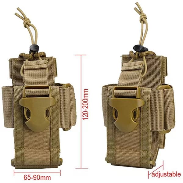 Taktisk Intercom-pung (sort), Walkie Talkie-pung, Walkie Talki