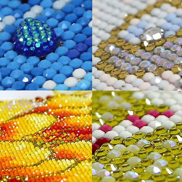 30x40cm Drømmende Stjernehimmel Diamantmaleri Kit - 100183