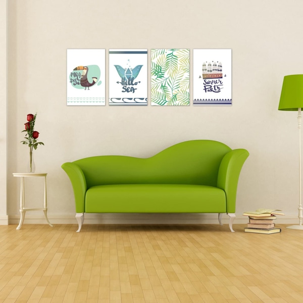 Modern Canvas Väggkonst Målning Tryckt Bild Hemma Kontor