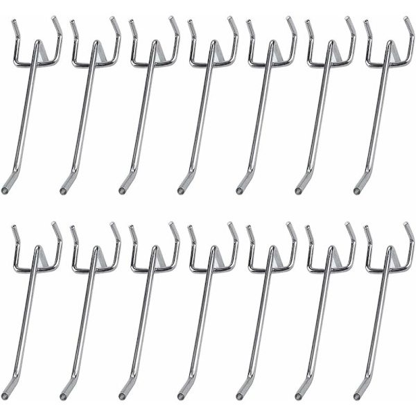 Förvaringskrok 40 st Pegboard Krok, Pegboard Sortiment, Pegboard Gör