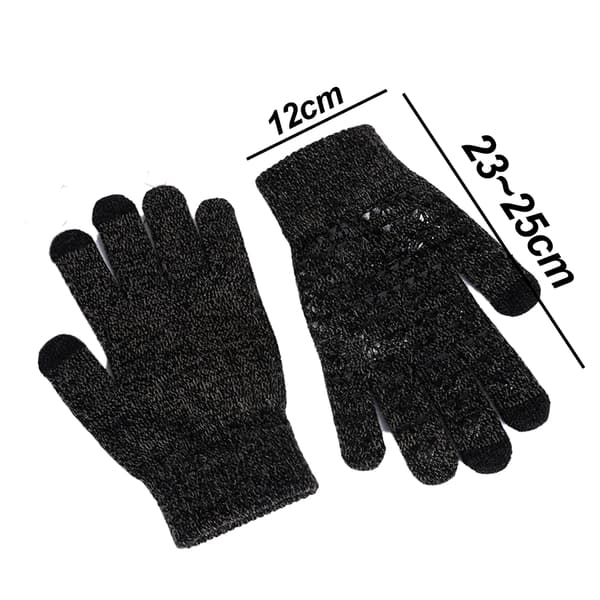 Vinterhandsker til mænd og kvinder - Touch Screen Anti-Slip Silikone Gel style 3