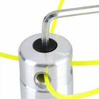 1 st Gräsgräsklippartillbehör med aluminiumstång Trädgårdsröjning