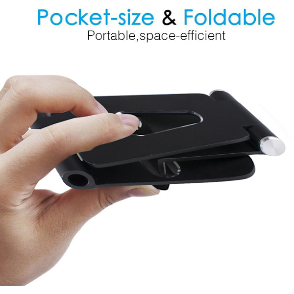 Multi-vinkel Tablet Stativhållare, Justerbar iPad Stativ, Mobiltelefon Stativ, iPhone Stativ, Nintendo Switch Stativ, iPad Pro Stativ, iPad Mini