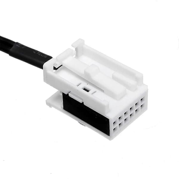 Bil 12Pin Bluetooth-modul Trådløs Radio AUX-in Aux-kabeladapter for E60 04-10 E63 E64 E61 E70 E90 E91 E92