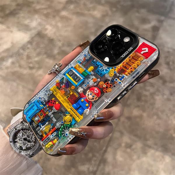 Mekanisk Mario Telefondeksel - Kompatibel med iPhone 12 mini A
