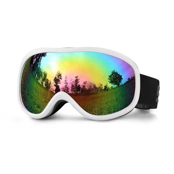 Magnetiska utbytbara skidglasögon, stora sfäriska ramlösa snö snowboardglasögon för män kvinnor - Stil 1 Style 1
