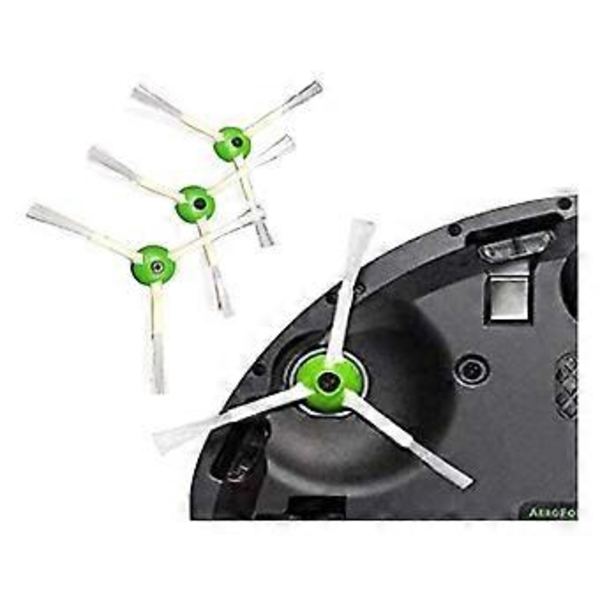 3 kpl sivuharjoja iRobot Roomba -imureille, varaosa