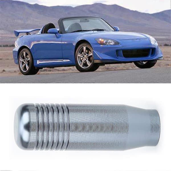 Gearknophoved Universal Skifteknapper med Adapter til Manuel Gearkasse Skifter Biler Titanium