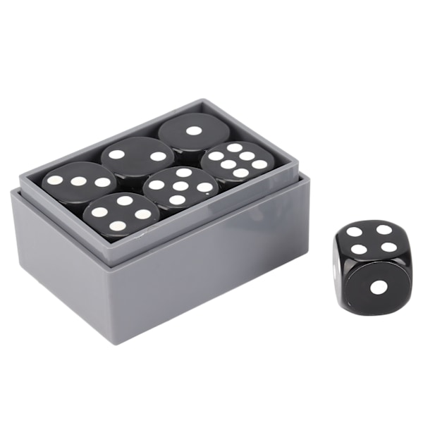 Magnetiska Tärningsset 6-sidiga Tärningsset Robust Akrylmaterial Slät Och Polerad Utsida Idealisk För Magiska Föreställningar Och Gåvor Magnetiska Tärningsset Med
