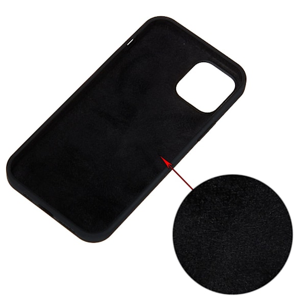 iPhone 13 Pro Skal Silikon Svart