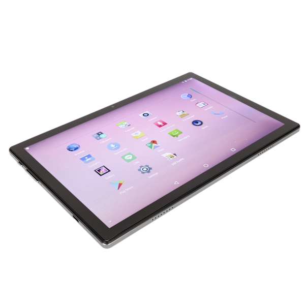 10-tums Tablet 8-kärnig CPU 6GB 256GB 6000mah Batteri För Android 11 2.4G 5G WIFI IPS Skärm Portabel Tablet 100‑240V Grå EU-kontakt