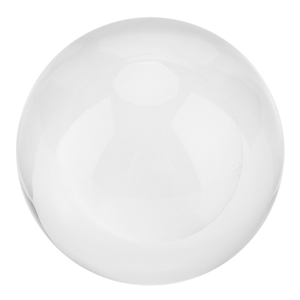 8 cm klar kristallkula transparent galaxier sfär Fortune Ball