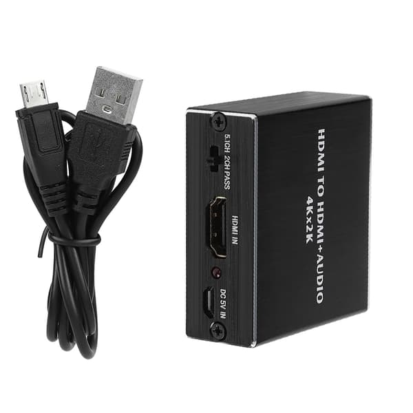 Dolby Digital HDMI Audio Extractor med 4K HDMI Support og Optisk Audio Output til Full HD Opløsningsopsætninger