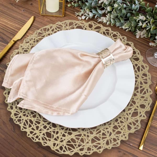 Pyöreä kudottuTabletti, luonnollinen liukueste ja lämmönkestäväTabletti, kudottu sisä- ja ulkokäyttöön tarkoitettuTabletti, kestävä Beige