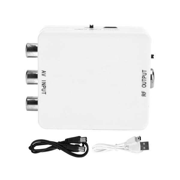 Mini Formet Lys og Liten Plug & Play Toveis TV-systemadapter med Multifunksjon for Hjemmeunderholdning, Lavt Strømdesign Sikrer