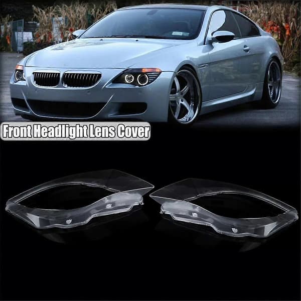 Bilfrontlyktmaske Frontlykt Frontlyktlinse Deksel for E63 E64 M6 2008-2010 Frontlyktsskall 63127186816 Høyre foran