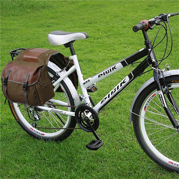 Cykelväska Dubbel Packväska Cykelställ Packväska Cykel Bakre Packväska Nylon för Cykli