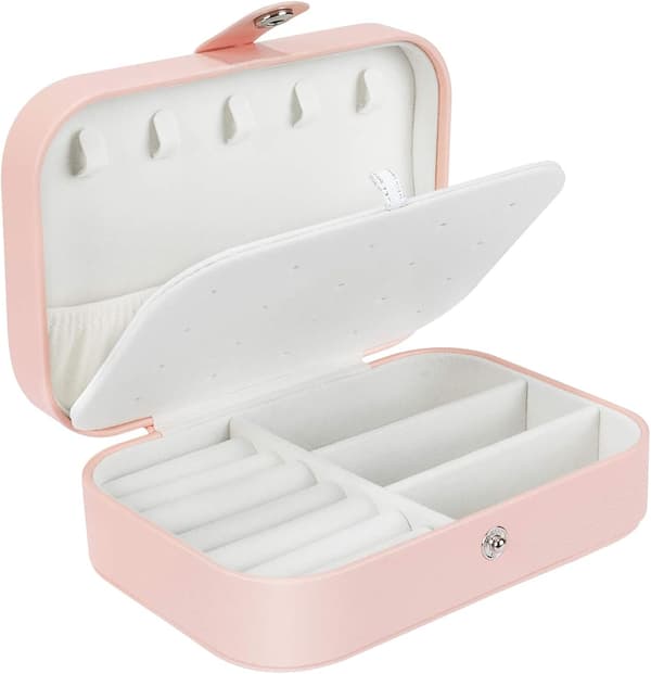 Smykkebokser, Kvinner Jenter Reise Smykke Organizer Liten Smykke