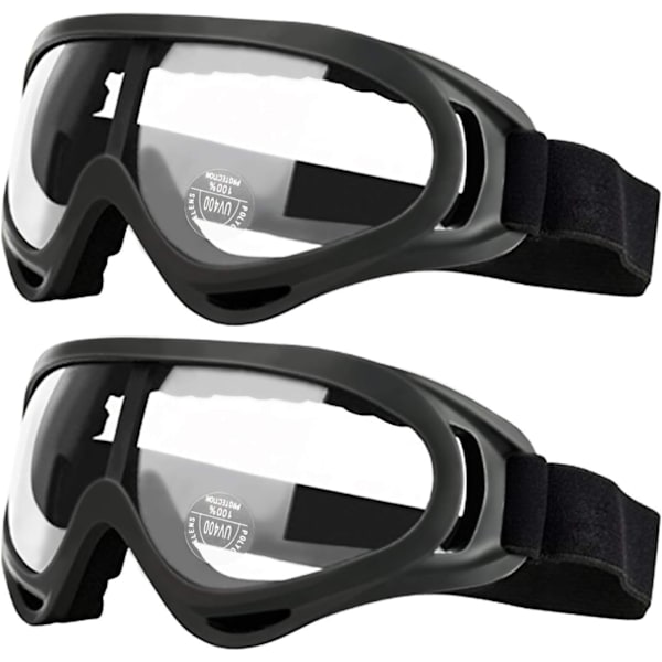 2-pack skyddsglasögon för barn med skydd