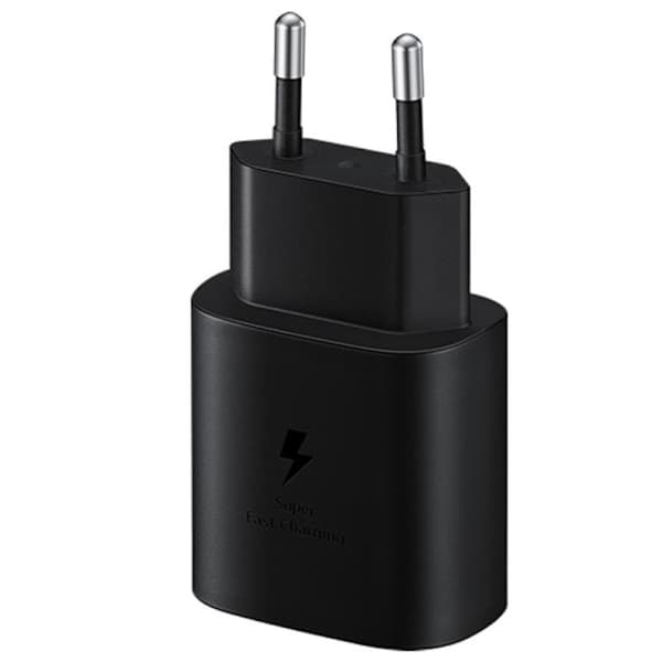 25W SAMSUNG Hurtig USB-C Kabel Sort