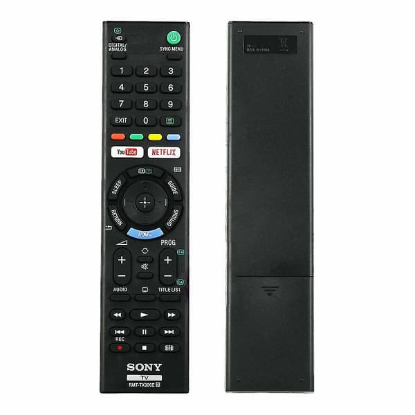 RMT-TX300E passer til Sony TV-fjernkontroll