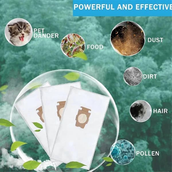 Velegnet til støvsuger støvpose tilbehør G7E/G10/G10E/G5/G6/KY10 rem forbrugsvarer