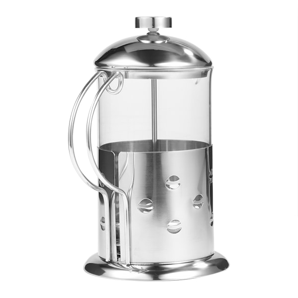 800 ml rostfria glaspresskanna för kaffe och te