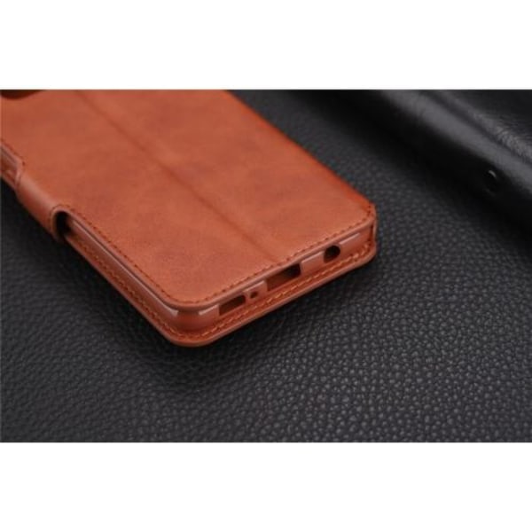 AZNS Plånboksfodral till Samsung Galaxy S10 Plus - Brun Brun