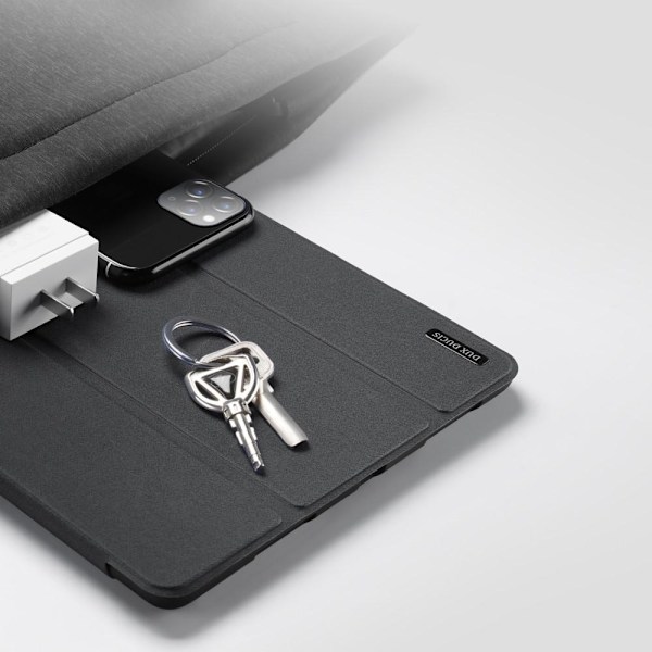 iPad Pro 12.9 2018/2020/2021 DUX DUCIS DOMO Series Tri-Fold Fodral - Svart Black Svart
