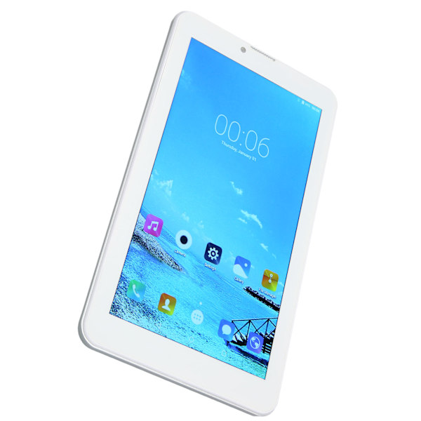 7in Tablet 2.4G 5G RAM 4GB ROM32GB Främre 5MP Bakre 8MP 1960x1080 Octa Cores 5000mAh Tablet för Android10 AU Kontakt 100 till 240V Blå
