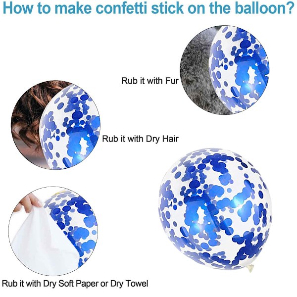 50 st latexballonger 12-tums konfettiballonger Djungel babyshower