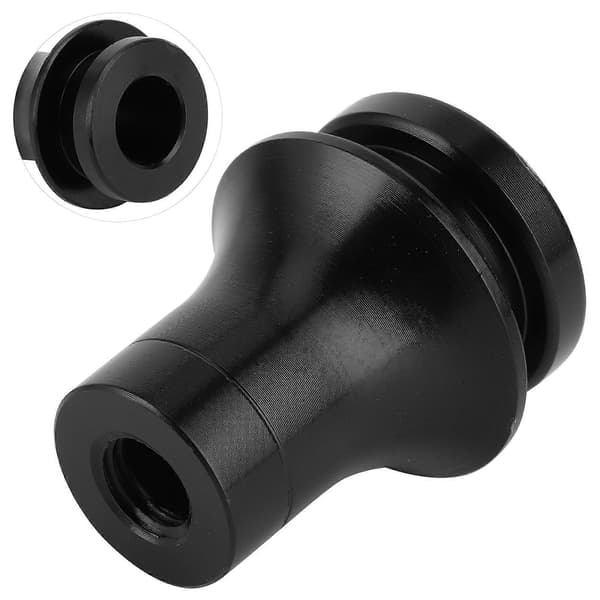 M10x1.25 Gearknop Manchet Holder Adapter Universal til Køretøjer med Manuel Gearkasse Sort