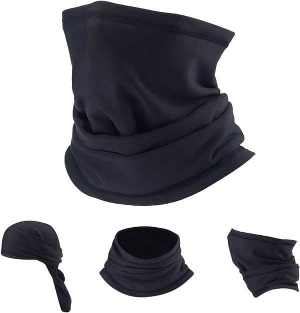 Tubformad vinterhalsvärmare, mångsidig, unisex, termisk fleece