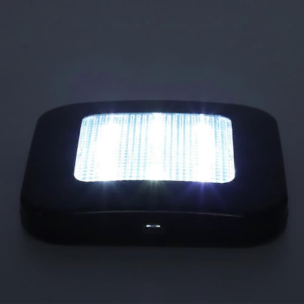 Bil Interiør Leselys 3 Farger LED Magnet Bakre Bagasjerom Taklampe for Hjem Bil