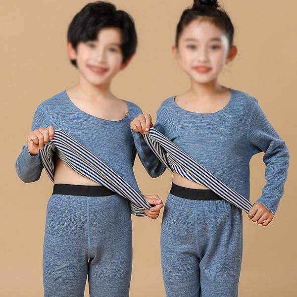 Toddler Pyjamas Piger Drenge Varme Bomulds Pjs til Børn