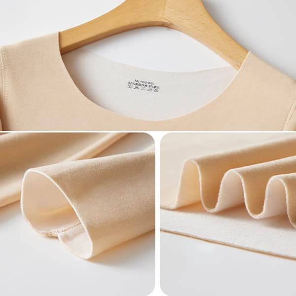 Dame 3-delt Langærmet Toppe Rund Hals Stretch Fitted Underscrubs Lag Tee Shirts Toppe