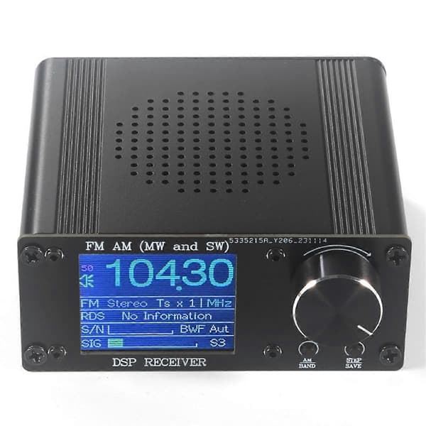 ATS-80 FM AM -radiovastaanotin värinäytöllä