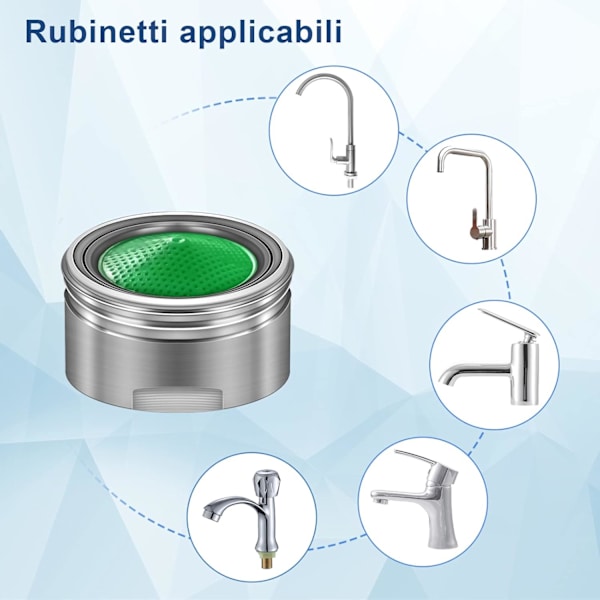 （11mm*17.9mm, 2 externa kranluftare）, 2 kranluftare, kran