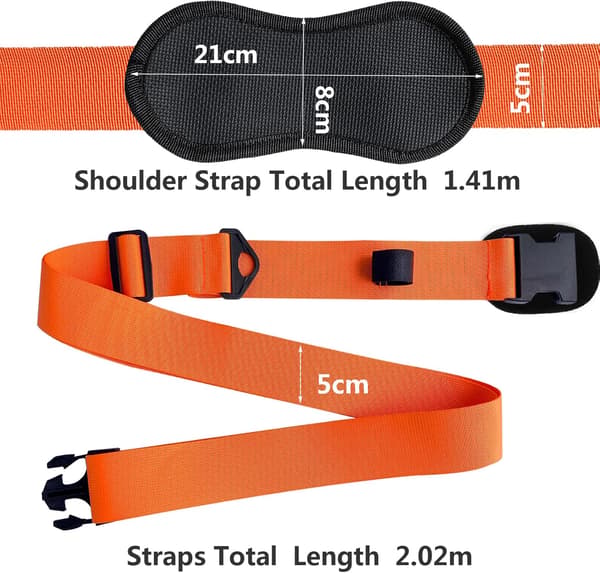 Bærestropp for Surfboard, Kajakk, SUP, Longboard, Stand Up Pad