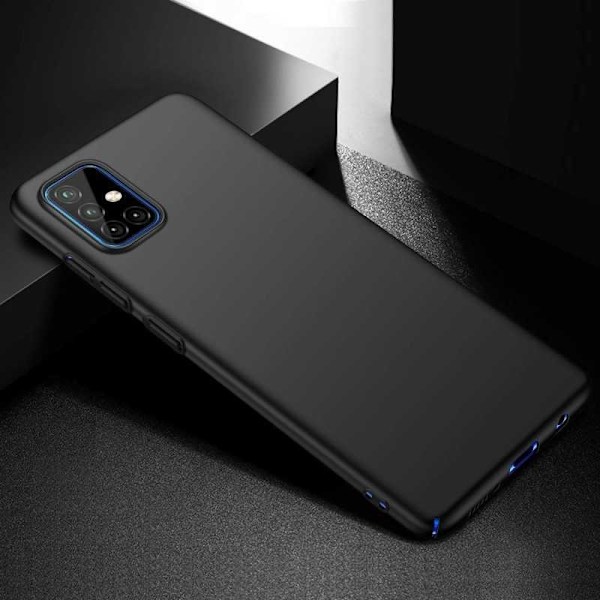 Samsung A71 Ultratunt Mattsvart Skal Basic V2 Svart