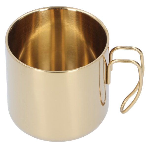 400 ml Kaffeemugg 304 Rostfritt Stål Dryckesvaror Bärbar Tekopp