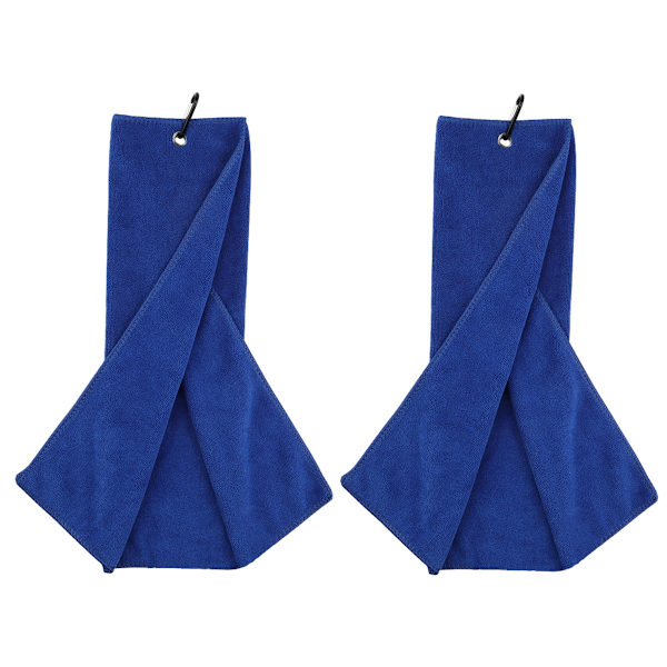 2-pack mikrofiber golfhandduk, lätt, utmärkt vatten
