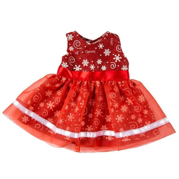 Julklänning Spets Prinsessklänning 18 Tum Amerikansk Dockkläder 40CM Dockkläder Halloween Set