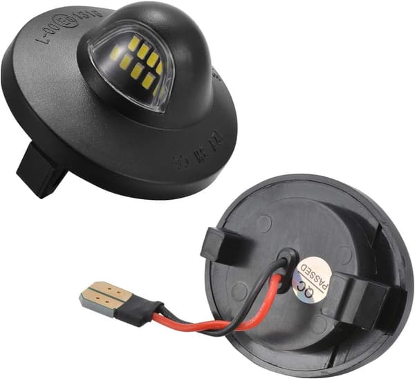 2 stk. LED Vanntett Feilfri Canbus Skiltlys, Digita