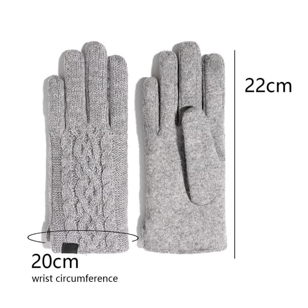 Fishers Finery Dame Cashmere Handsker | Kabelstrik Design