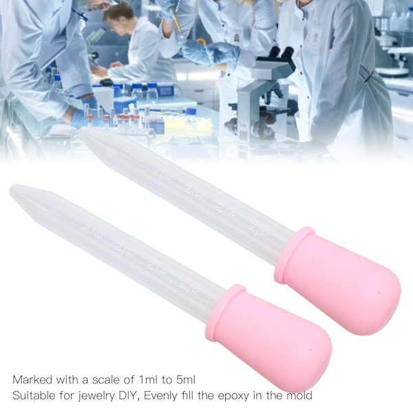 Experimentuppsättning med droppar, diskmaskinssäker silikon, flytande pipetter för godistillverkning, kreativa aktiviteter, livsmedelsgodkänd silikon med uppmätt värdeskala