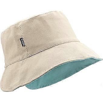 Hestehale Solhatte til Kvinder Strandhat Fiskerhat, Beige