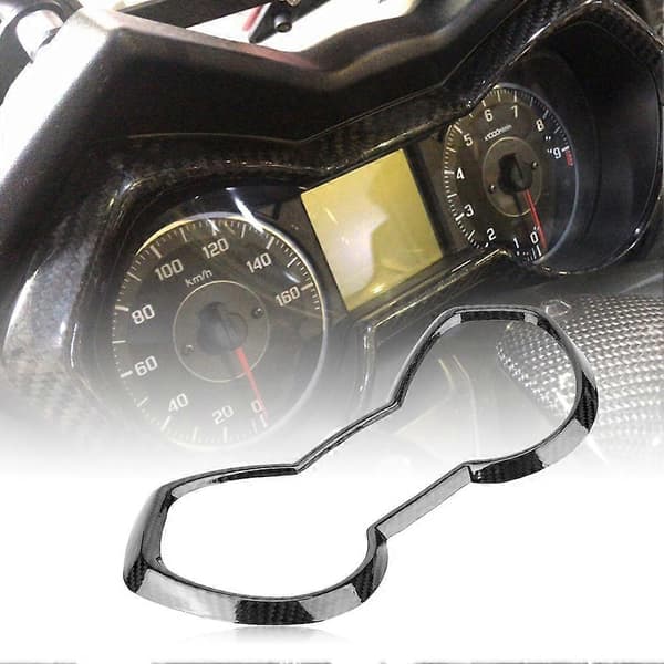 Karbonfiber dashbordpaneldeksel motorsykkeldekorasjon passer til Yamaha xmax300